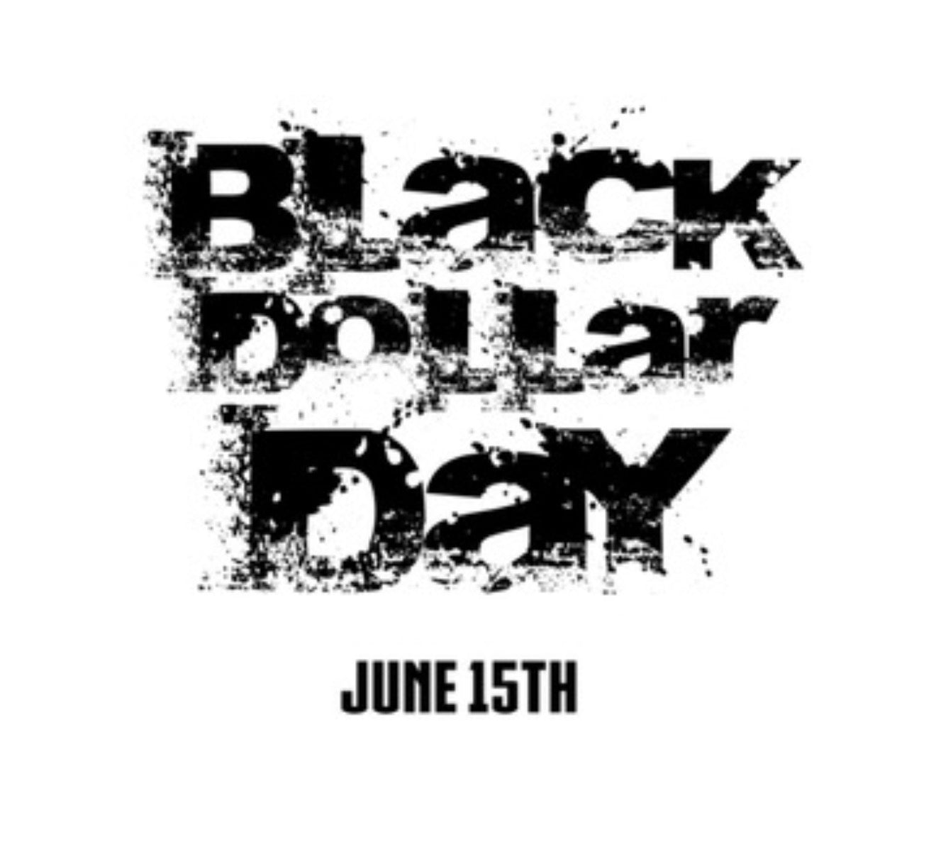 Black Dollar Day Tee